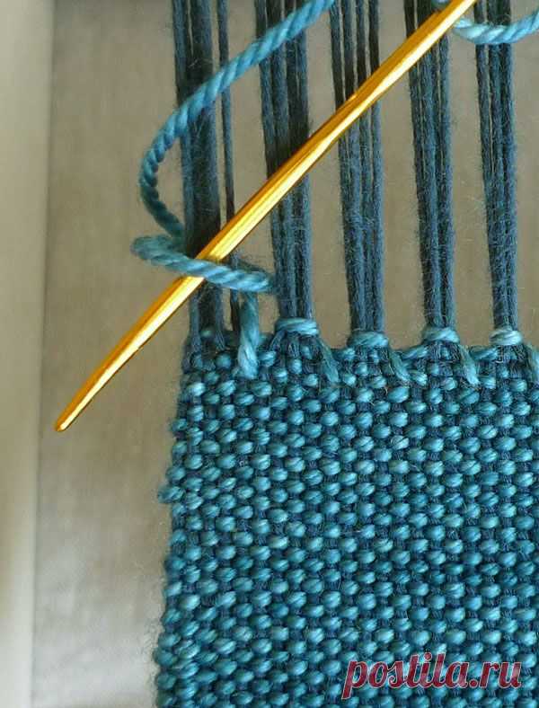 Finishing with Hemstitch | The Purl Bee