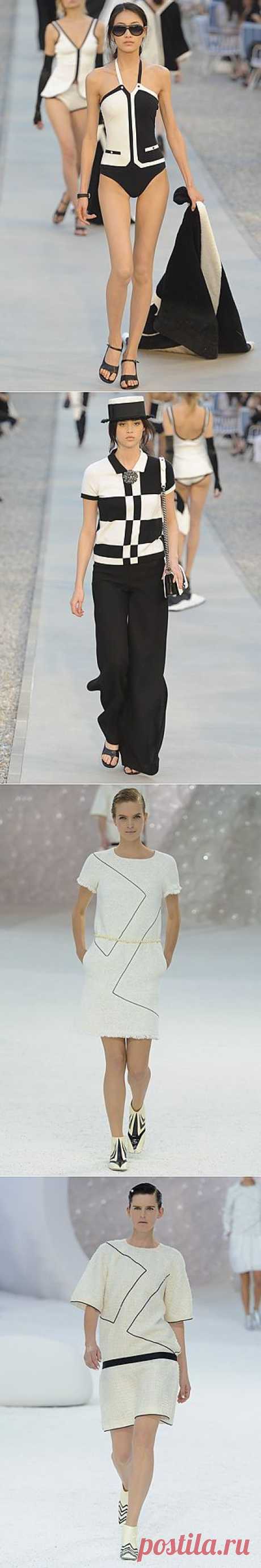 Черно-белая геометрия Chanel. / Дизайнеры / Модный сайт о стильной переделке одежды и интерьера