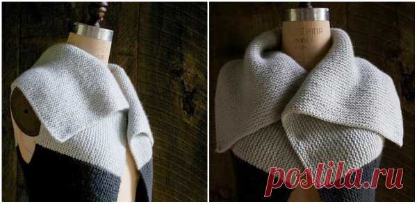 Прямоугольная безрукавка-трансформер: носи как вздумается! | utro.tv