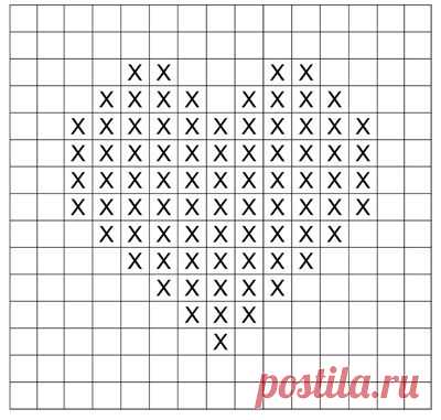 Heart Pattern- Free Knitting Patterns | Craft Passion
