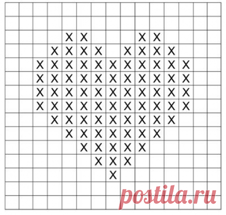 Heart Pattern- Free Knitting Patterns | Craft Passion