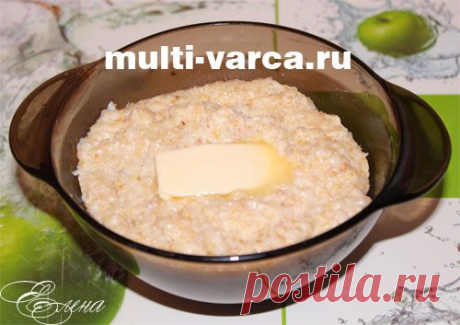 Молочная пшеничная каша в мультиварке