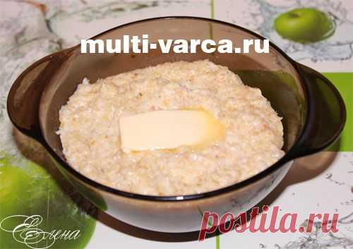 Молочная пшеничная каша в мультиварке