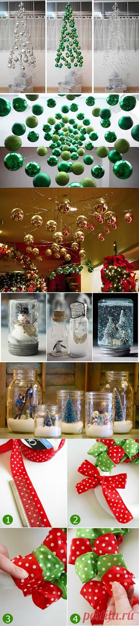 Идеи создания новогодних украшений своими руками | РУКОДЕЛИЕ