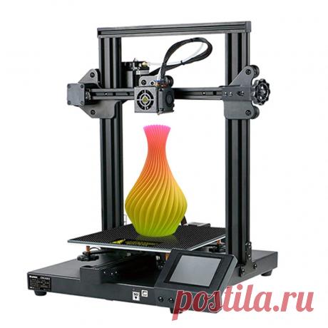 Creasee cs20 v2 frame metal 3d printer kit 220*220*250mm print size tmc2208 driver/32mm super thin metal body/7 languages/smart filament sensor Sale - Banggood.com