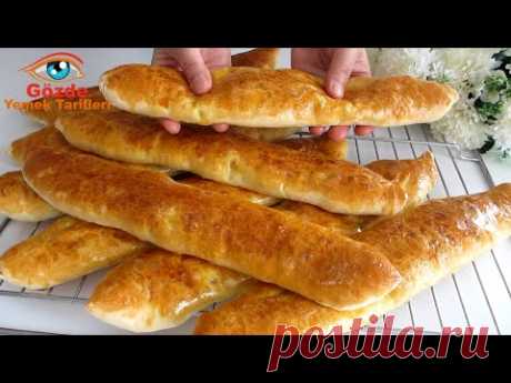 Мука, ​​вода и немного сыра! Невероятно просто и вкусно! Мой любимый хлеб!