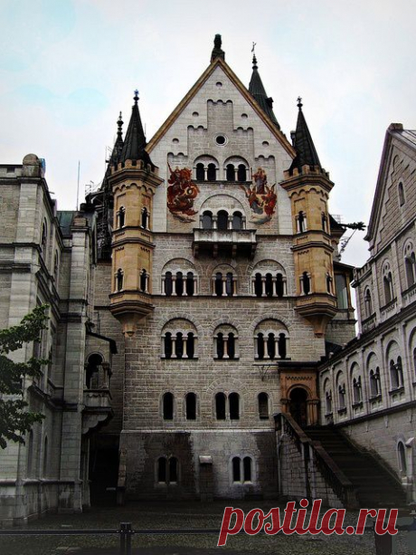 Замок Neuschwanstein , Германия.