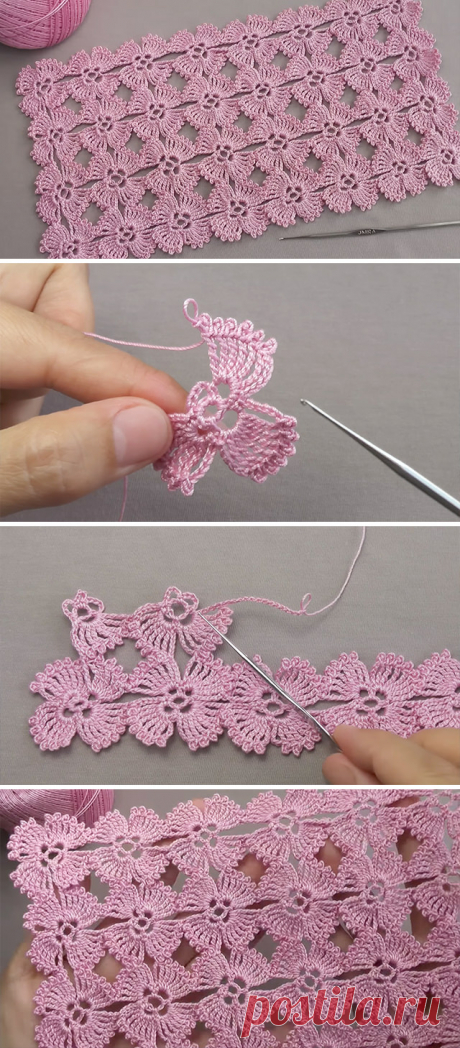 Вязание крючком цветочного стежка: ремесло вне времени - CrochetBeja