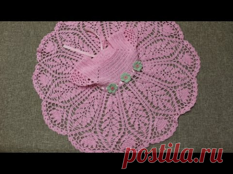 Ја волим ову хаљину модел хеклање више деликатна образац само погледајте