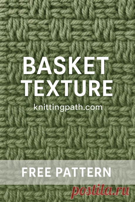 Basket Texture Crochet Pattern