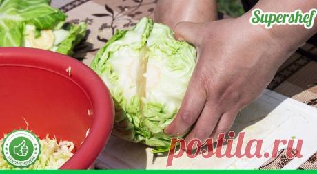 Вкуснейшая капуста. Мои все съели и пришли за добавкой - СУПЕР ШЕФ