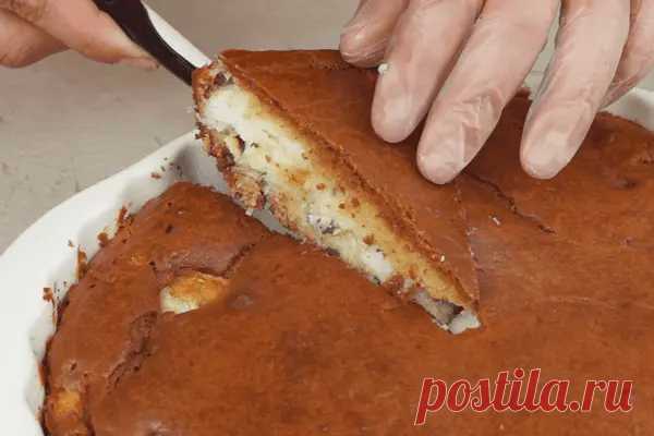Рыбный пирог на сметане - Кулинарный рецепт приготовления от Деликатеска.ру