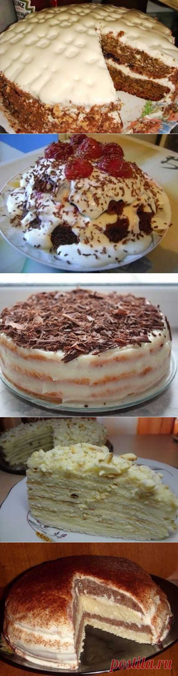 6 рецептов самых быстрых и вкусных тортов