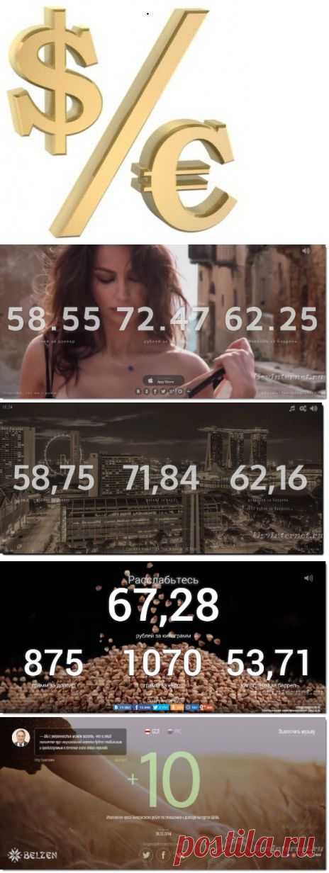 Где посмотреть курсы валют - zen ресурсы