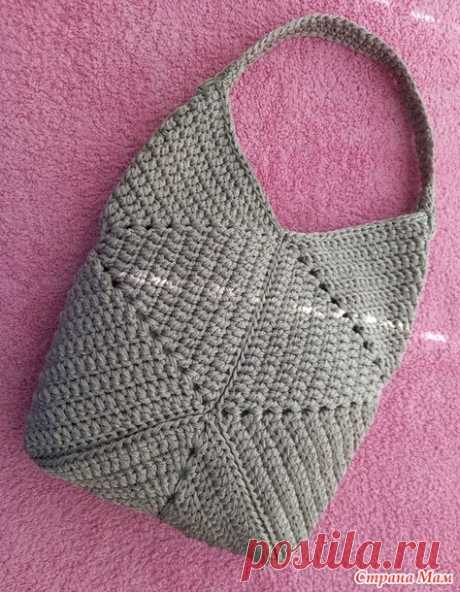 Сумка "Поездка к морю" крючком - Вязание - Страна Мам
