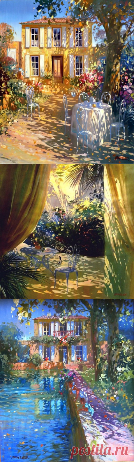 Солнечная живопись Laurent Parcelier