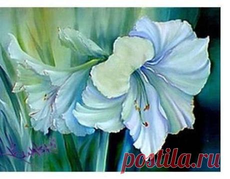 Рисуем нежные цветы