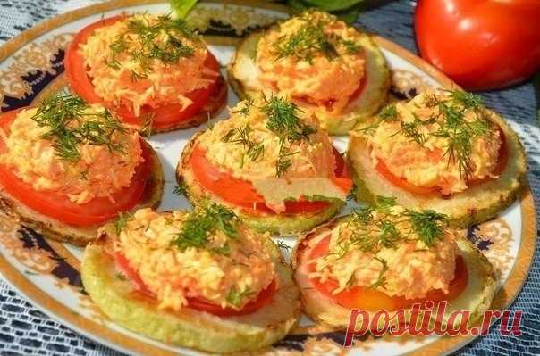 Как приготовить закуска из кабачка, сыра и моркови  - рецепт, ингредиенты и фотографии