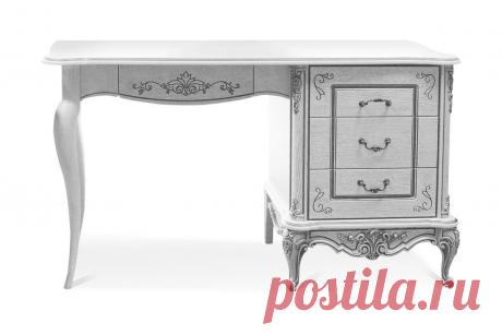 Туалетный столик в стиле барокко из дерева дуб (патина) купить по цене 59 600 руб. в Москве — интернет-магазин Chudo-magazin.ru