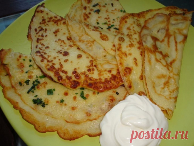 ПРОСТЫЕ КАРТОФЕЛЬНЫЕ БЛИНЧИКИ