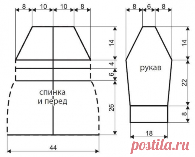 Knitted coat and crochet panama for girls 6-8 years old