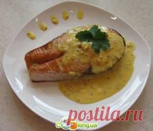Семга под горчичным соусом фото рецепт приготовления - Cooking.ua