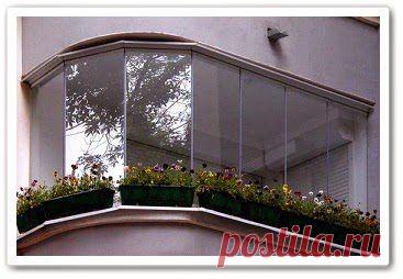 Современные балконы и их остекление - видеоурок