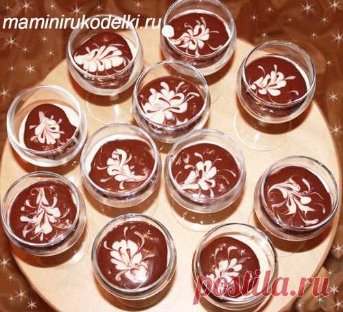 Творожный мусс. Простой, вкусный и красивый десерт