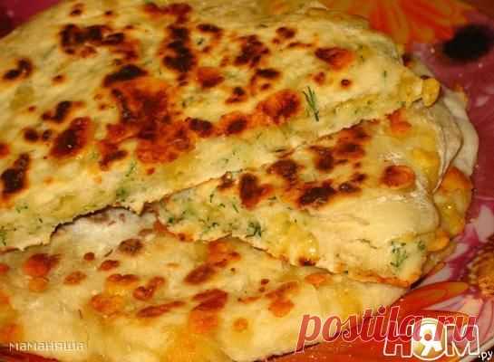 Молдавские плацинды на кефире с зелёным луком ,яйцом и сыром. Пальчики оближешь! - Искусство здоровой жизни