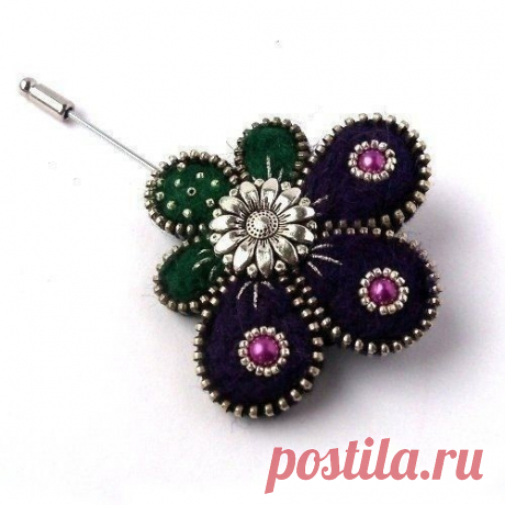 Украшения из молний