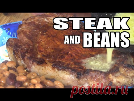 Rib Steak and Salsa Beans The BBQ Pit Boys grill up some Ribeye steaks, make a Lime and Garlic Butter steak sauce, and prepare a side of their Salsa Beans. For information about our Santa Corona grill go to our Website https://bbqpitboys.com/grill-shop/  And it’s real easy to do.