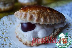 Ракушки с банановыми "сливками" - кулинарный рецепт