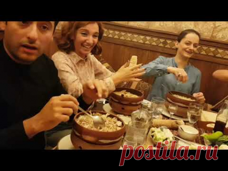 Как правильно кушать хаш!!! Хаш в Ереван пандок на улице Терян. Ереван 11.10.2018.