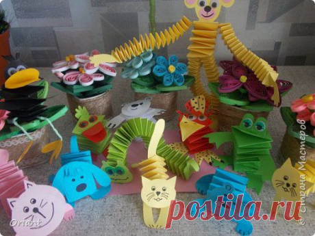 Волшебные превращения бумажной ленточки