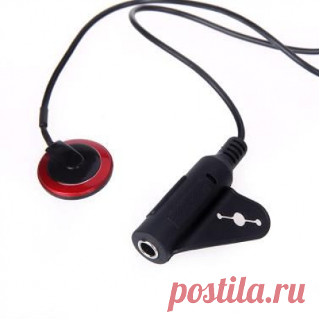 Piezo Contact Microphone Pickup for Guitar Violin Banjo Mandolin Ukulele