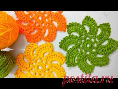 Crochet Beautiful Place Mat, Coasters, Pot Holders,Mini Doily,Very Easy,Beginner's Friendly !!! This is a very interesting pattern for Place Mats,Coasters, Pot Holders,Cushion Cover,Table Mats And More. It is really fun to make this pattern and I am sur...