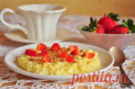 Полезный завтрак: как приготовить молочную кашу / Простые рецепты