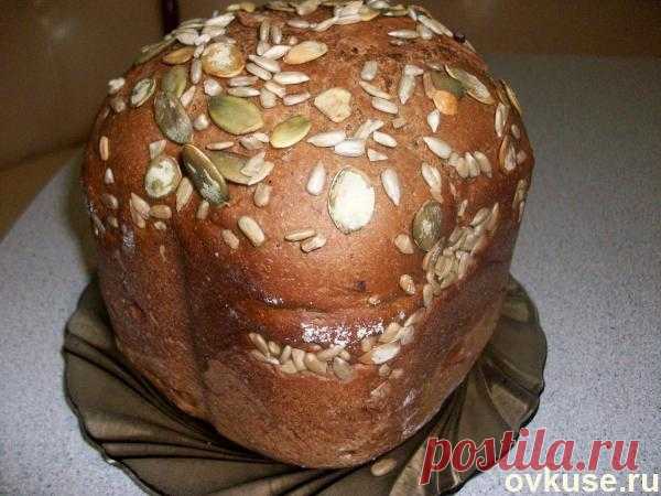 Домашний черный хлебушек 