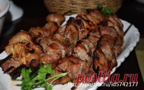 ШАШЛЫК В ДУХОВКЕ.
