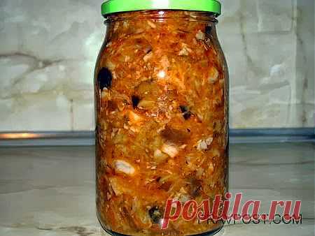 Солянка грибная с капустой на зиму . Очень вкусно и как салат, и как добавка в щи, борщи(супчики)
