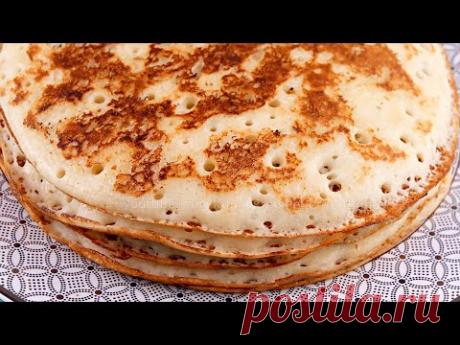 🥞Толстые манные блины на дрожжах!