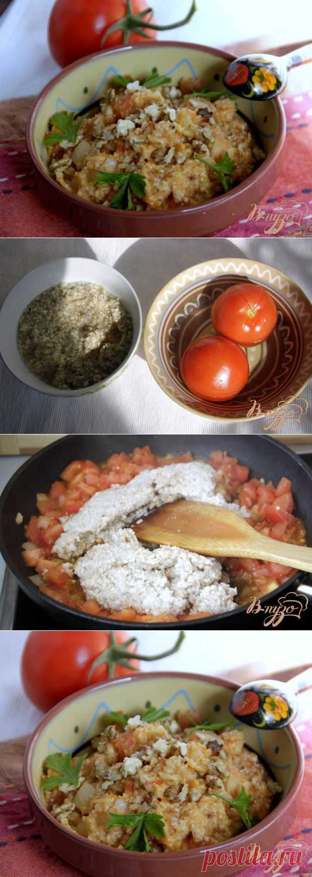 Пряная овсяная каша "Томатная" | Четыре вкуса