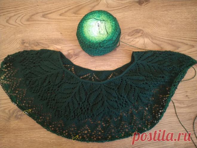 Вяжу летнее платье с круглой кокеткой. Часть 1 | Русалочьи безделушки | Яндекс Дзен