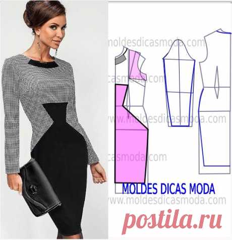 Посты с сайта moldesdicasmoda.com