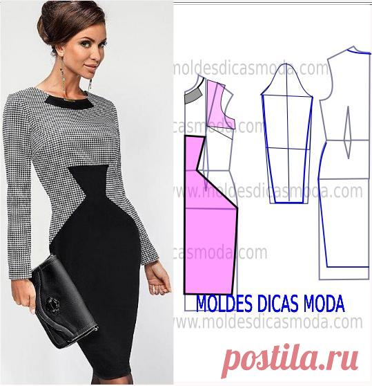 Посты с сайта moldesdicasmoda.com