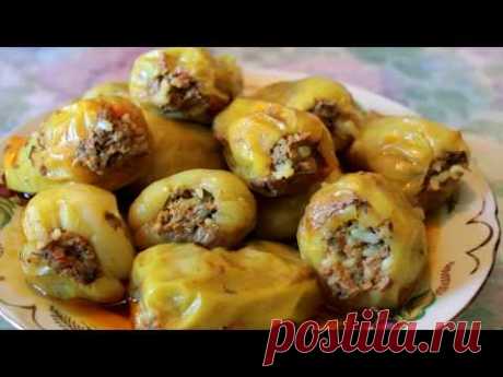 ДОЛМА из болгарского перца ⁄АЗЕРБАЙДЖАНСКАЯ КУХНЯ/ Бибяр долмасы - невероятно вкусно!