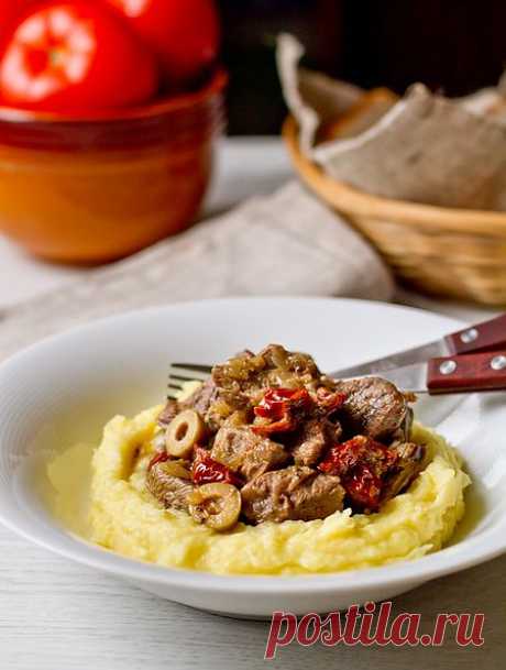 Говядина, тушеная с вялеными помидорами | Вкусный блог - рецепты под настроение