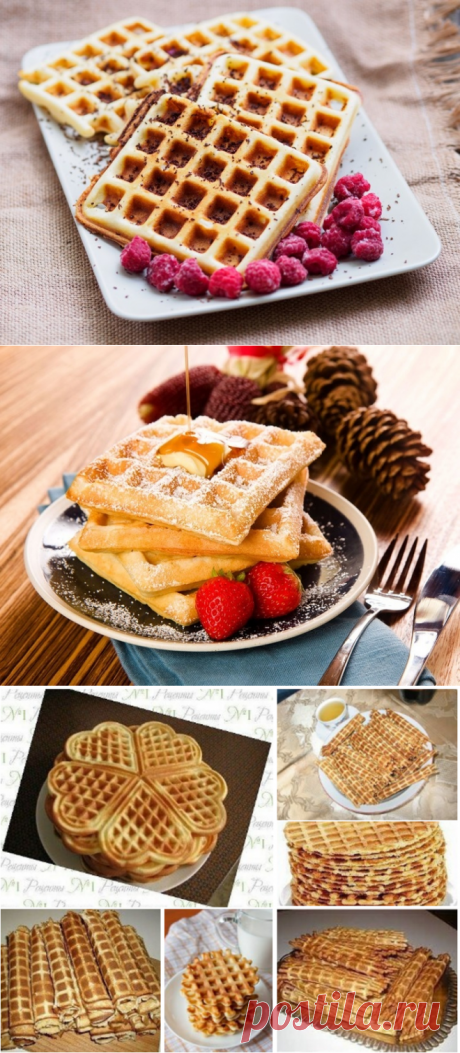 Рецепты теста для вафель