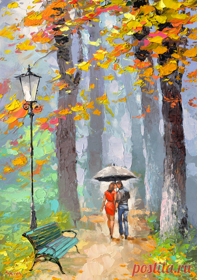 Осенний дождь. Художник Dmitry Spiros 
























Дмитрий Спирос талантливый современный художник-импрессионист. Родился в Ташкенте, в одной из бывших республик СССР и жил там до 1998 года. С 1998 по 2010, Дмитрий жил со свое…