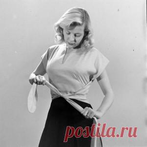 Ретро Вдохновленный Wrap рубашки Учебник |